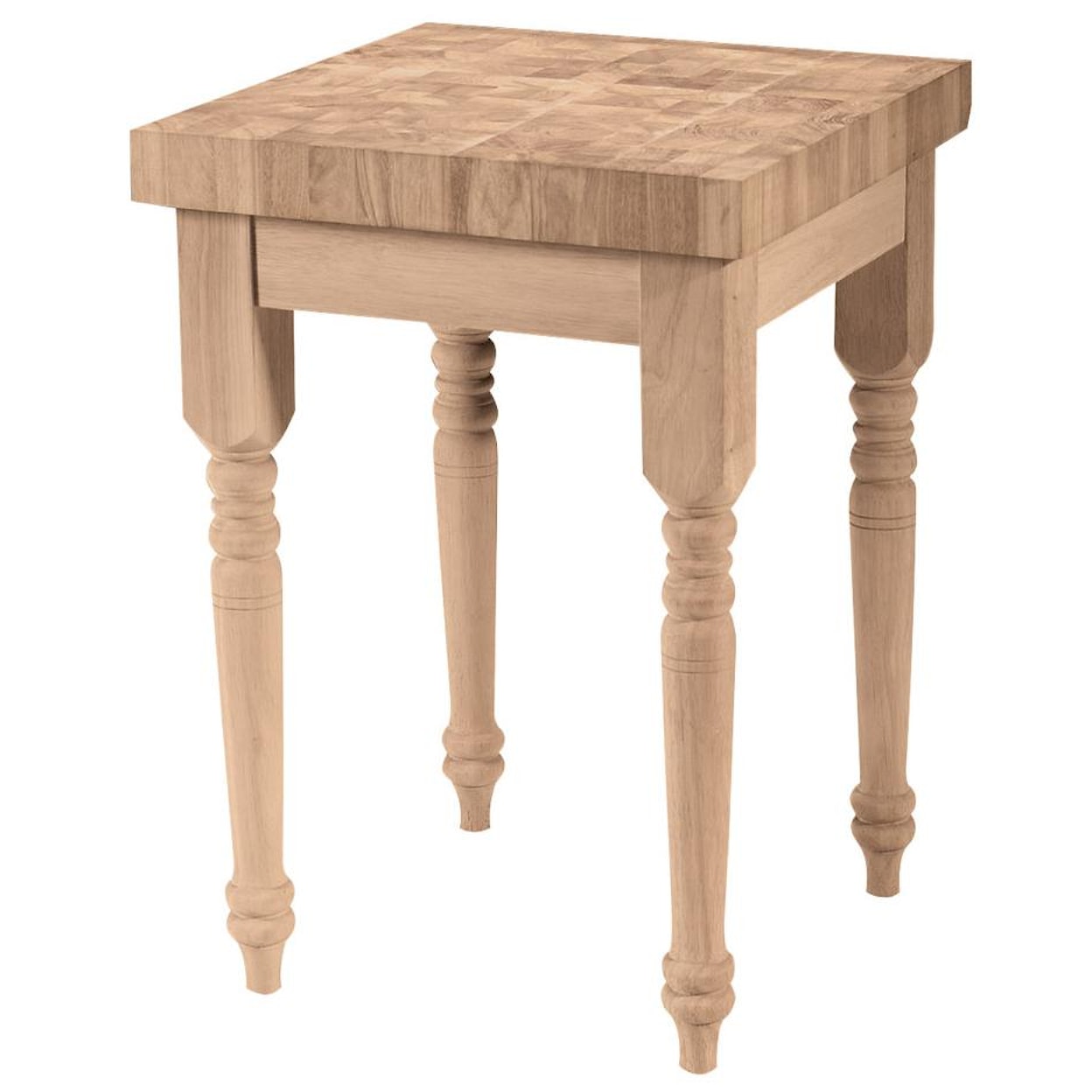 John Thomas SELECT Dining Room Butcher Block Island