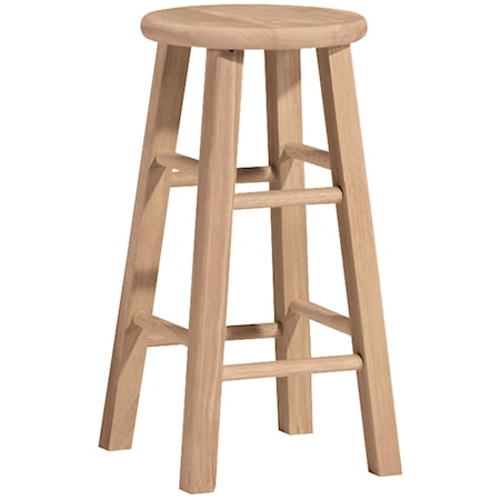 24" Round Top Stool