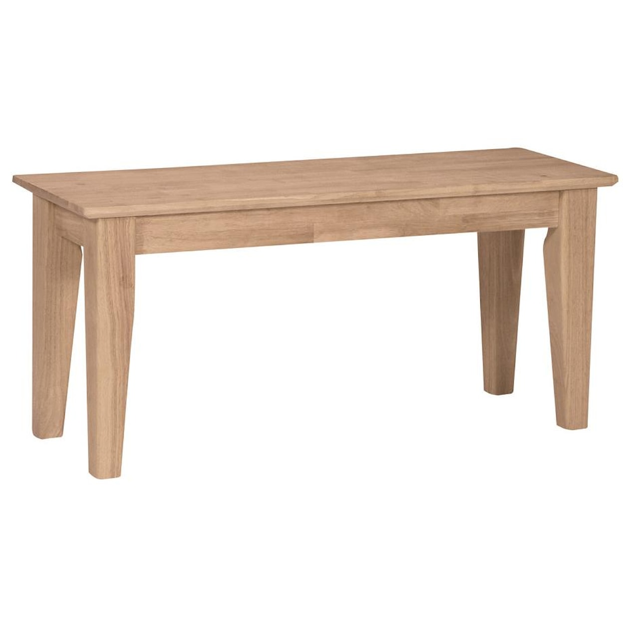 John Thomas SELECT Dining Room 40" Shaker Bench