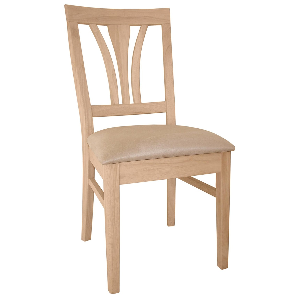 John Thomas SELECT Dining Room Fanback Chair with Seat Cushion