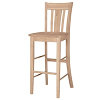 Transitional 30" San Remo Stool