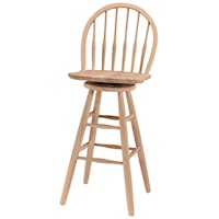 30" Windsor Spindleback Stool