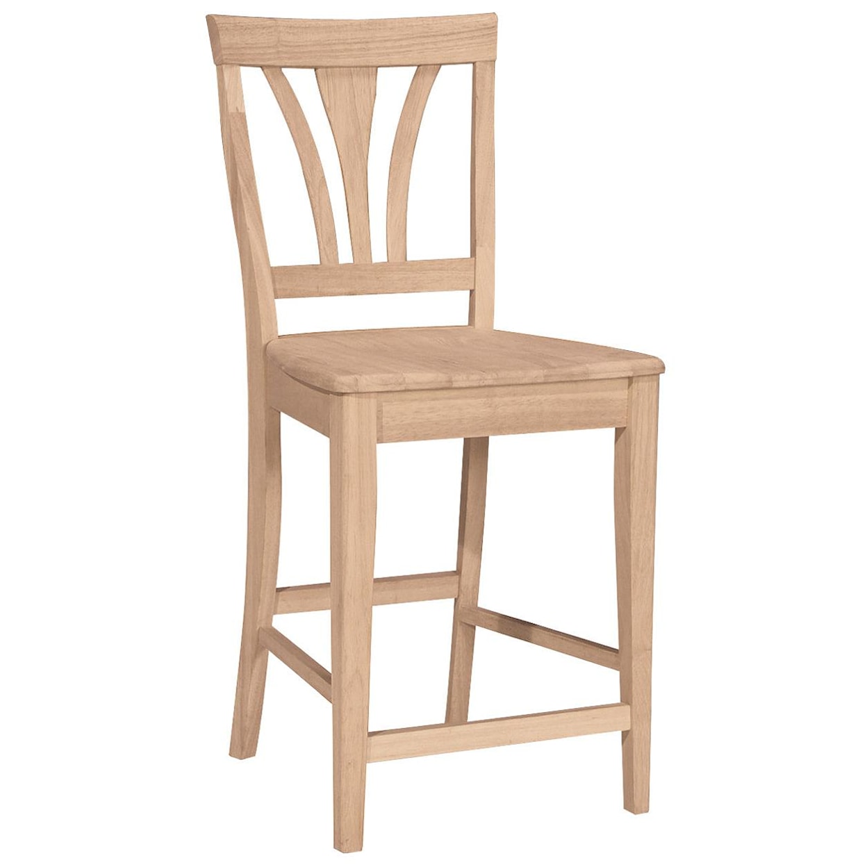 John Thomas SELECT Dining Room 24" Fanback Stool