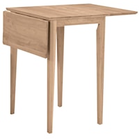 Casual Small Drop-Leaf Table