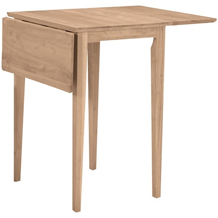 Casual Small Drop-Leaf Table
