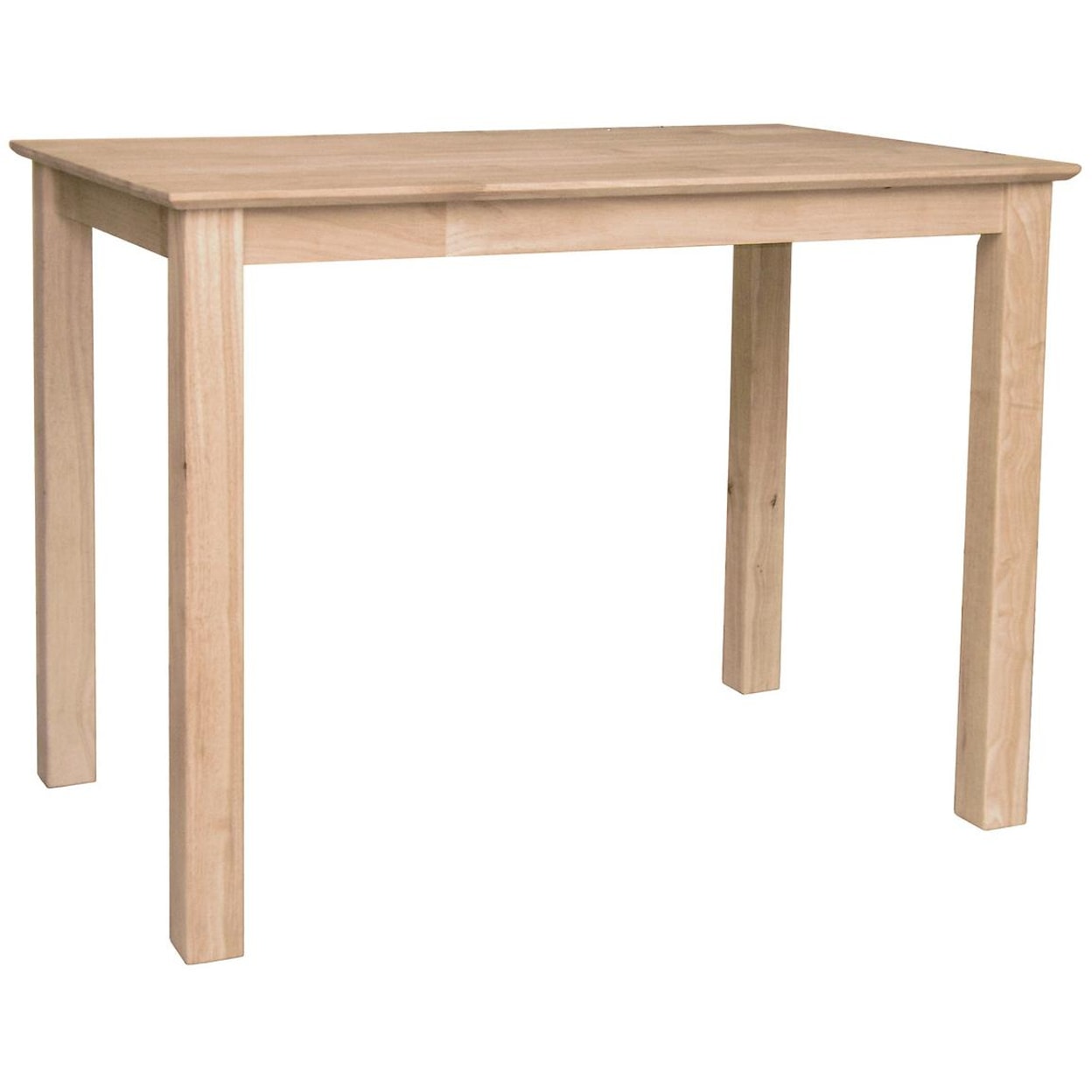 John Thomas SELECT Dining Room Solid Top Shaker Bar Table