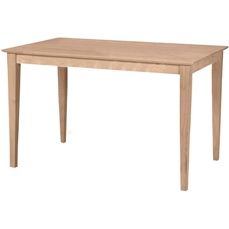 Solid Top Rectangular Shaker Table