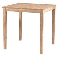 Square Gathering Height Shaker Table