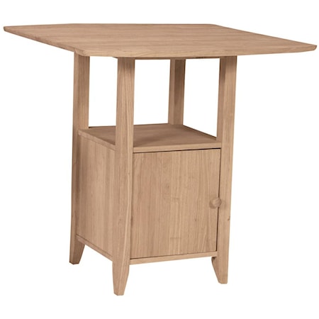 Transitional Drop-Leaf Bistro Table