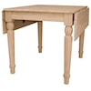 John Thomas SELECT Dining Room Double Dropleaf Table