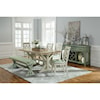 John Thomas SELECT Dining Room Canyon Trestle Table Top & Base