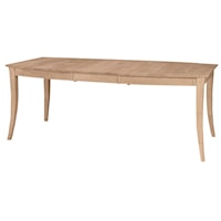 Transitional Vineyard Butterfly Leaf Table