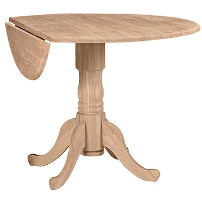John Thomas SELECT Dining Room Drop-Leaf Pedestal Table