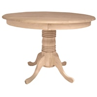 42" Round Pedestal Table