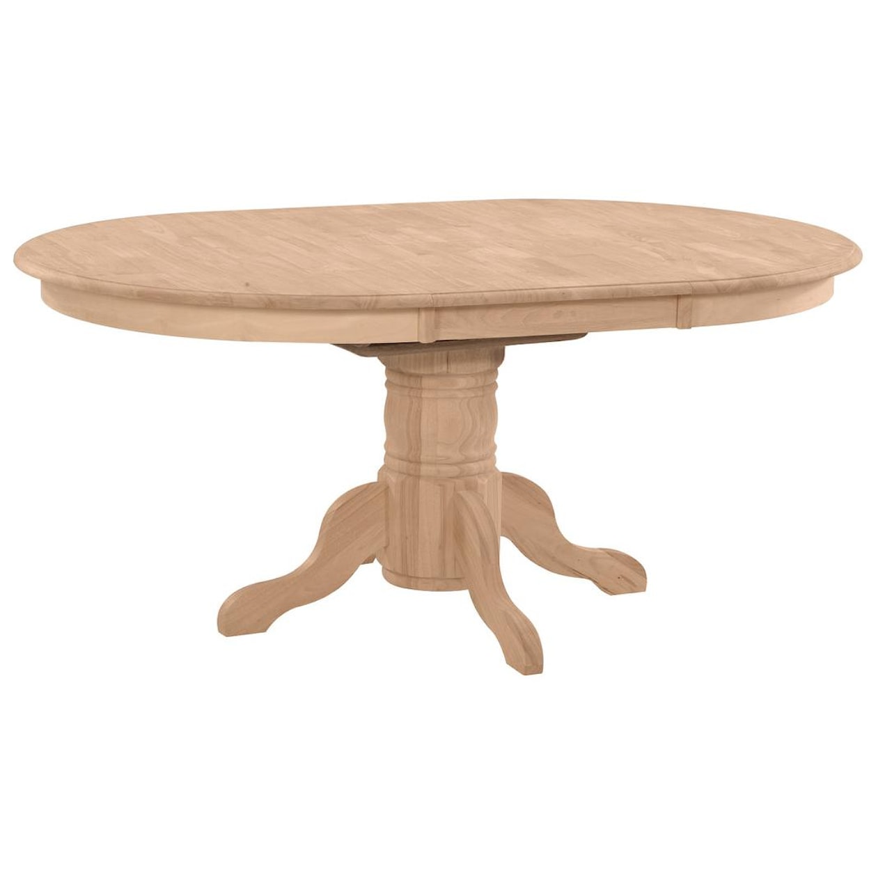 John Thomas SELECT Dining Room Butterfly Leaf Oval Pedestal Dining Table