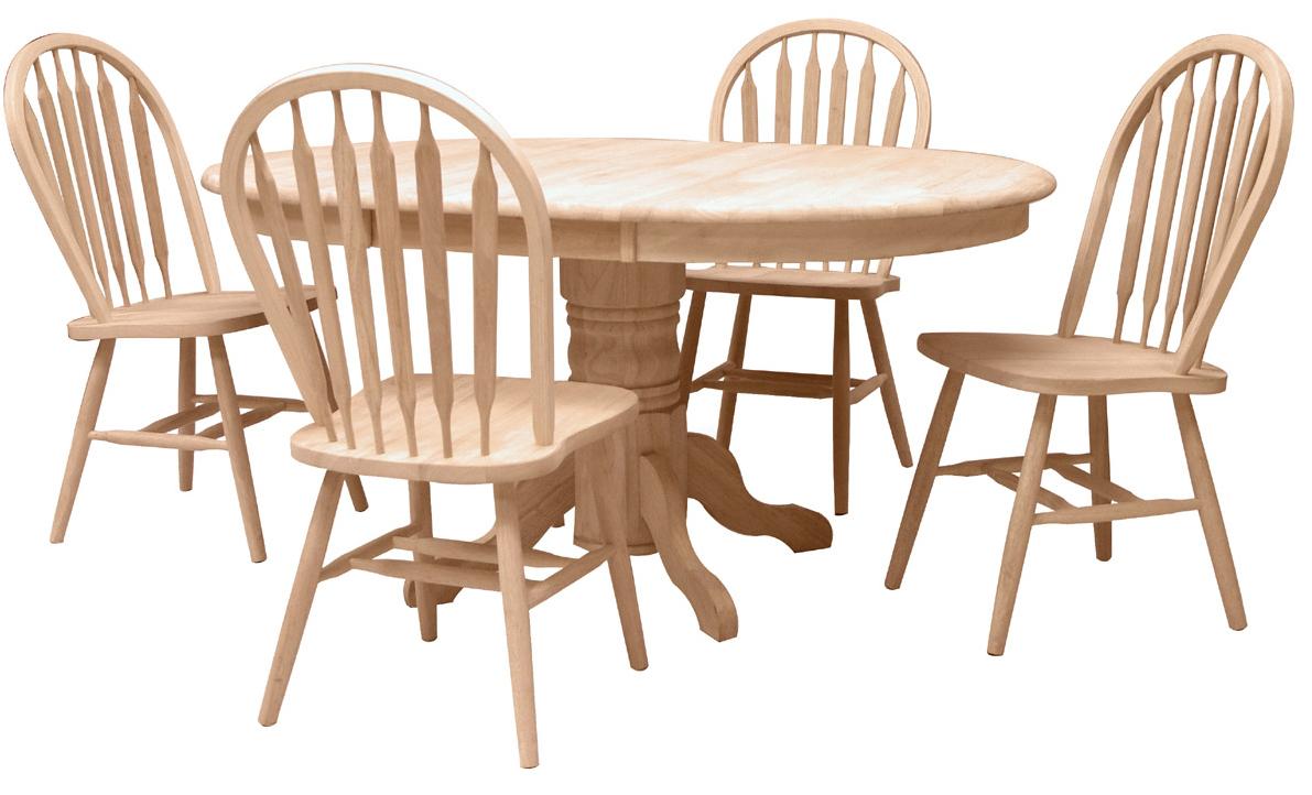 John Thomas SELECT Dining Room T42XBT+T48XB Butterfly Leaf Oval