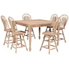 John Thomas SELECT Dining Room Butterfly Leaf Gathering Table with Turned L