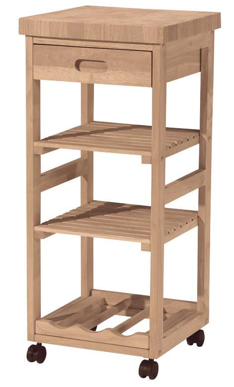 Trolley Cart w/ Real Butcher Top