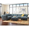 Jonathan Louis Belaire Contemporary Sectional