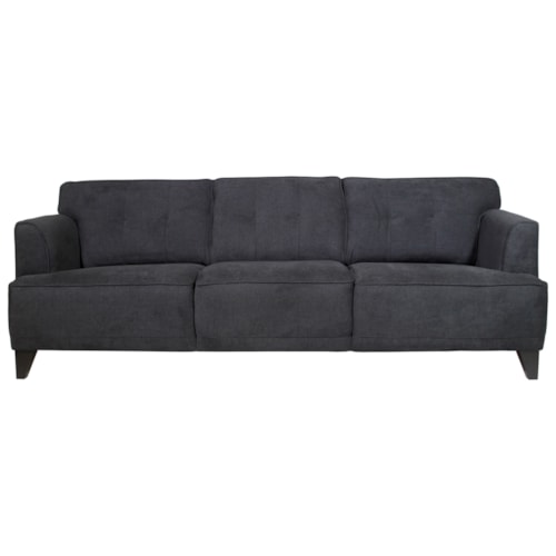 Contemporary Sofa with Track Arms