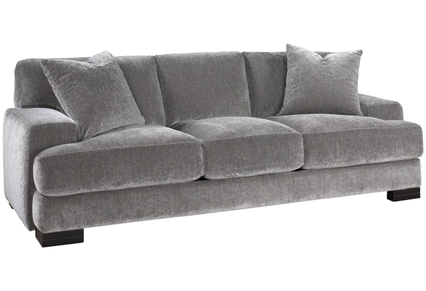 Marcus Daniels Burton Modern Sofa with Low Track Arms and Exposed