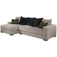 Contemporary Sectional Sofa with Left Chaise