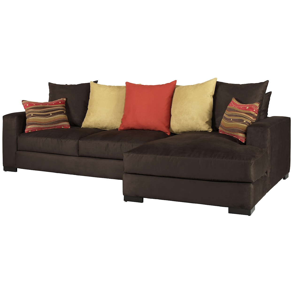 Jonathan Louis Lombardy Sectional Sofa with Right Chaise