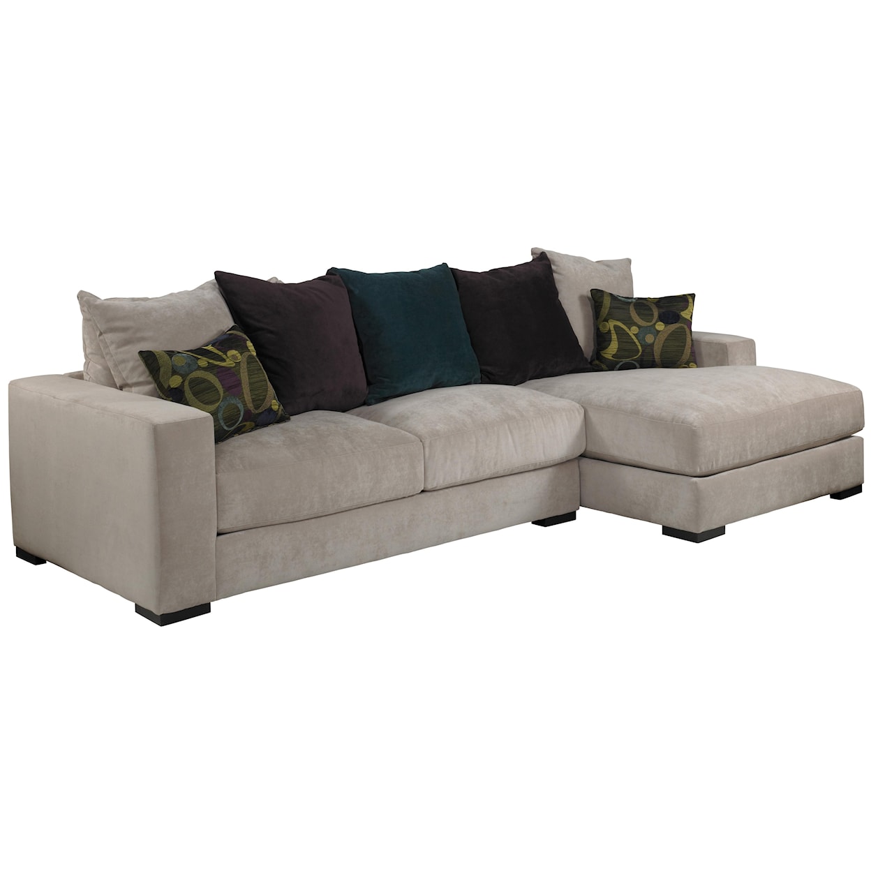 Jonathan Louis Lombardy Sectional Sofa with Right Chaise