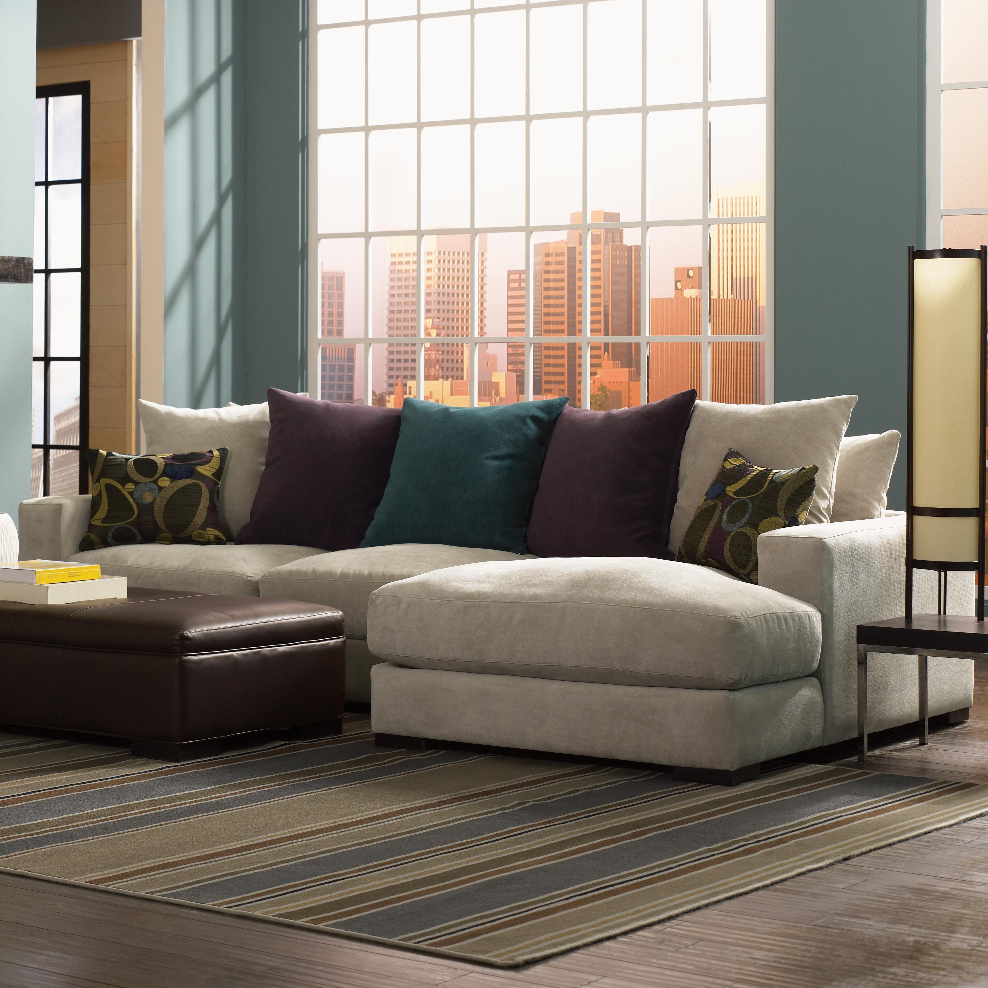 Jonathan Louis Lombardy Sectional Sofa with Right Chaise