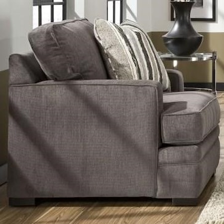 Arm Chair with Pluma Plush Cushions