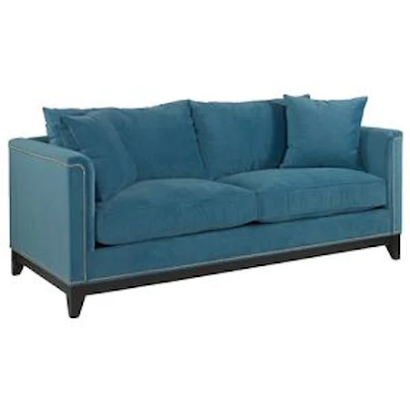 Contemporary 2 Seat Stationary Sofa