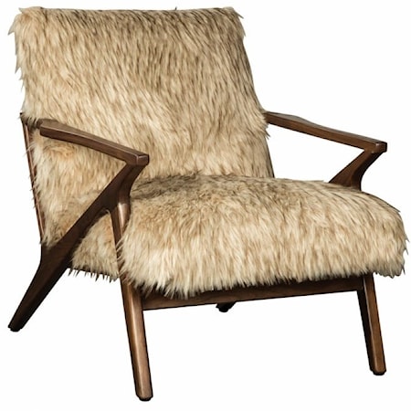 Wood Accent Chair