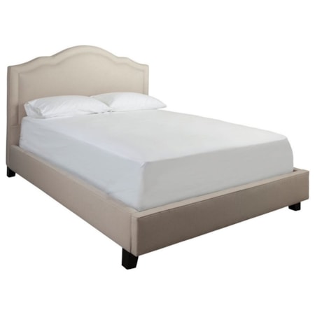 Queen Upholstered Storage Bed
