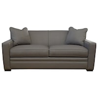 Casual Full Pillow Top Sleeper Sofa with Track Arms
