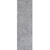 Kas Bliss 2'3" X 7'6" Grey Heather Shag Area Rug