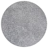 Kas Bliss 2'3" X 7'6" Grey Heather Shag Area Rug