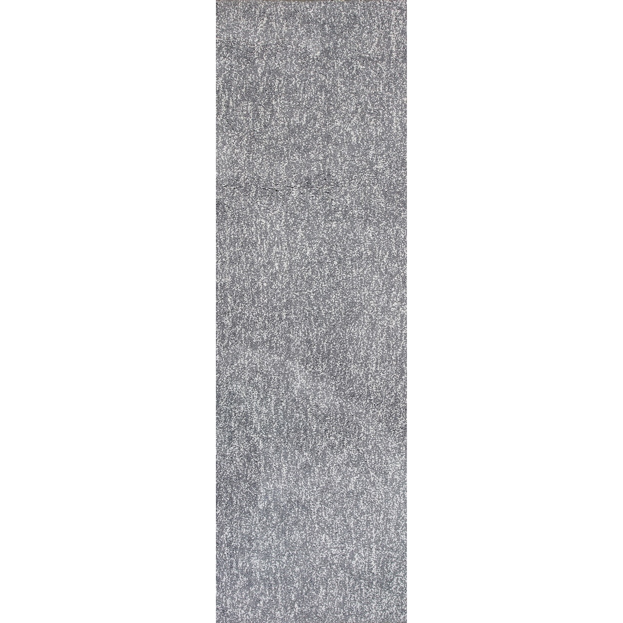 Kas Bliss 3'3" X 5'3" Grey Heather Shag Area Rug