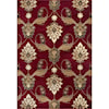 Kas Cambridge 1'8" X 2'7" Red Palazzo Area Rug