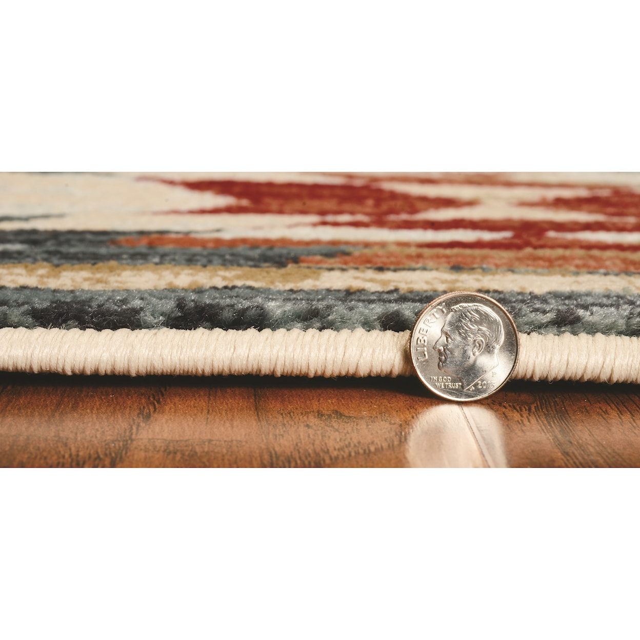 Kas Chester 7'10" Round Ivory Pines Rug