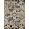 Kas Chester 3'3" x 5'3" Seafoam Woodlands Rug