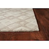 Kas Eternity 3'3" x 5'3" Ivory Vista Rug