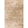 Kas Heritage 2'2" X 7'11" Champagne Damask Area Rug