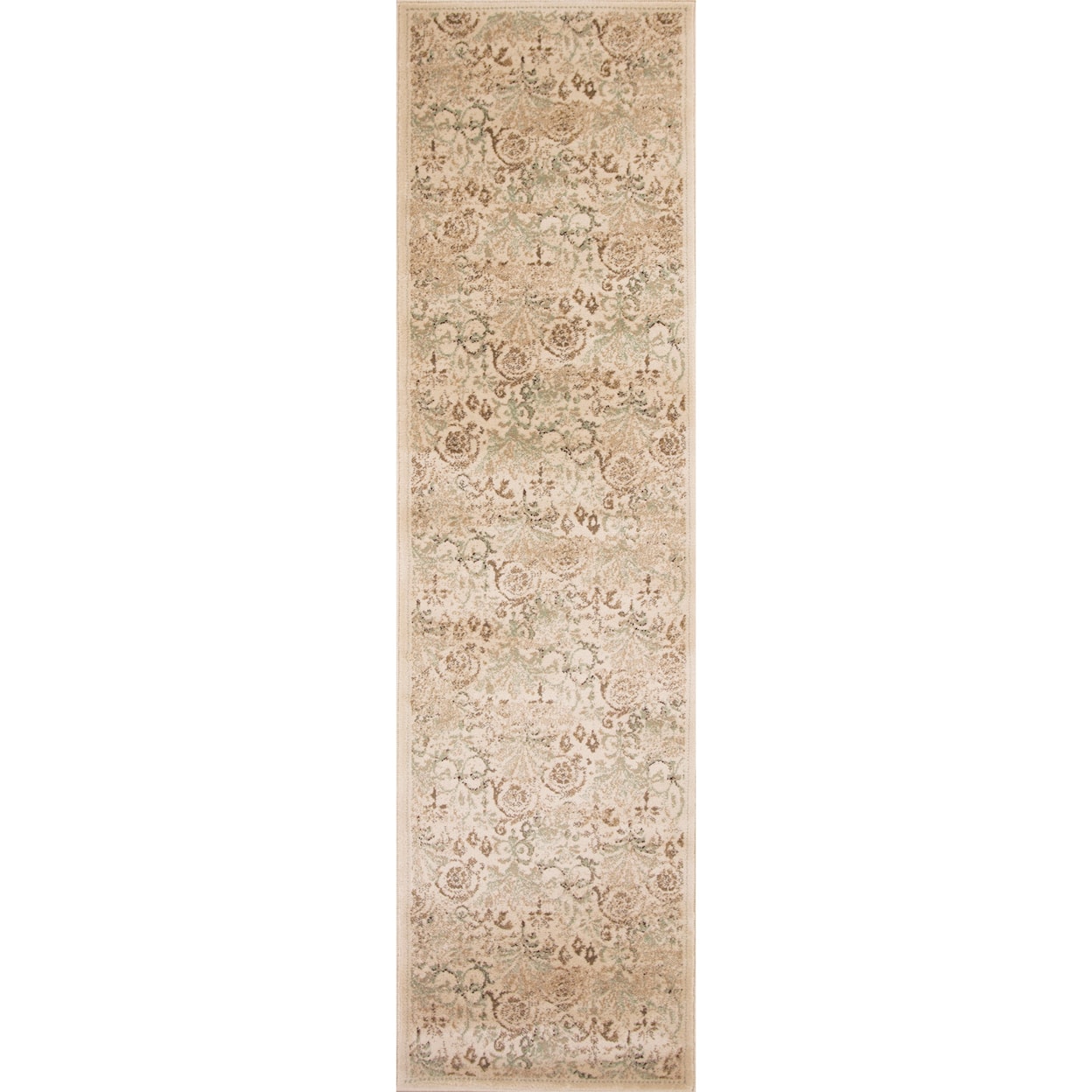 Kas Heritage 7'7" X 7'7" Ivory Florence Area Rug