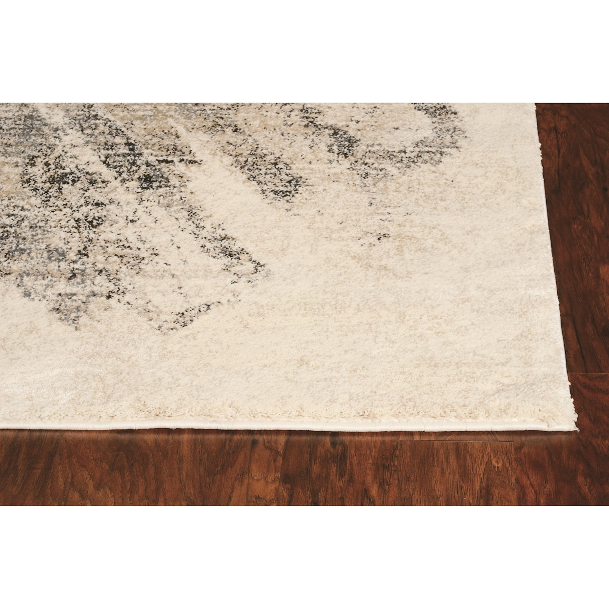 Kas Hue 2'2" x 7'6" Runner Ivory/Grey Luster Rug