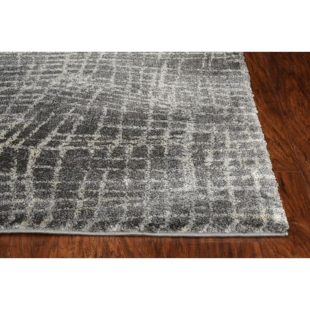 2'2" x 7'6" Runner Grey Universe Rug