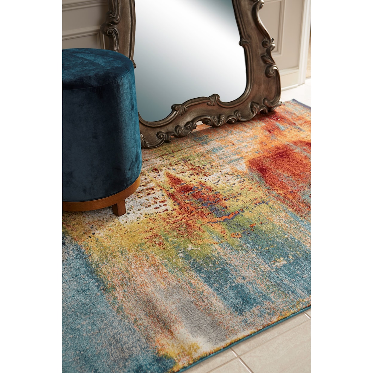 Kas Illusions 7'7" X 5'3" Area Rug