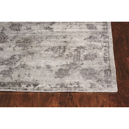 5' x 7' Grey Vintage Rug