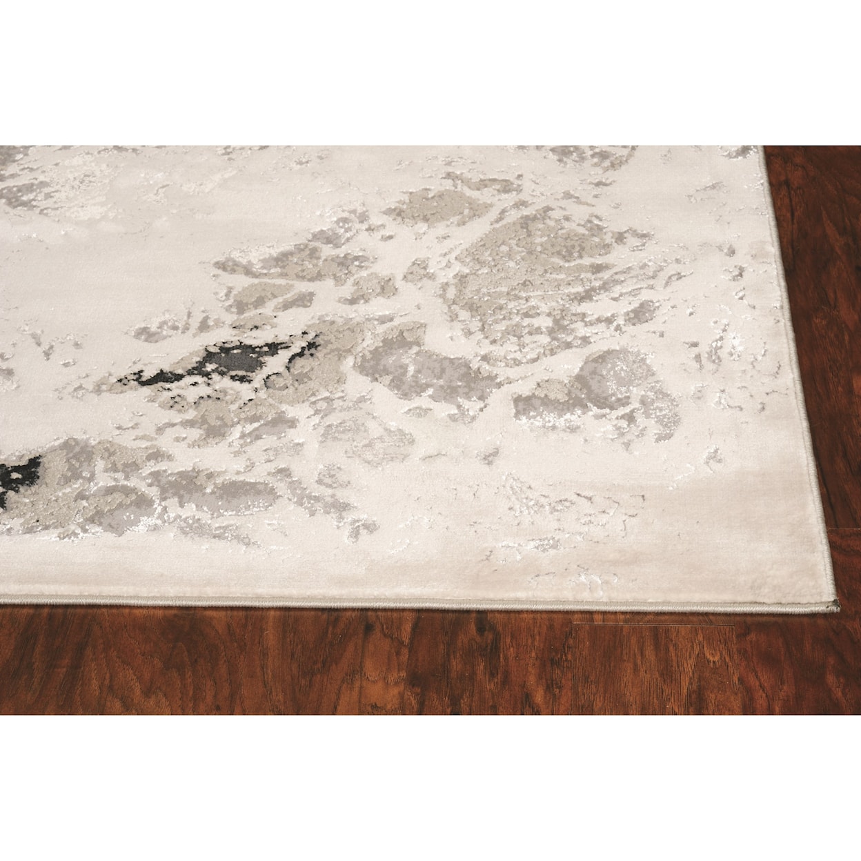 Kas Luna 6'7" x 9'6" Silver Nightscape Rug