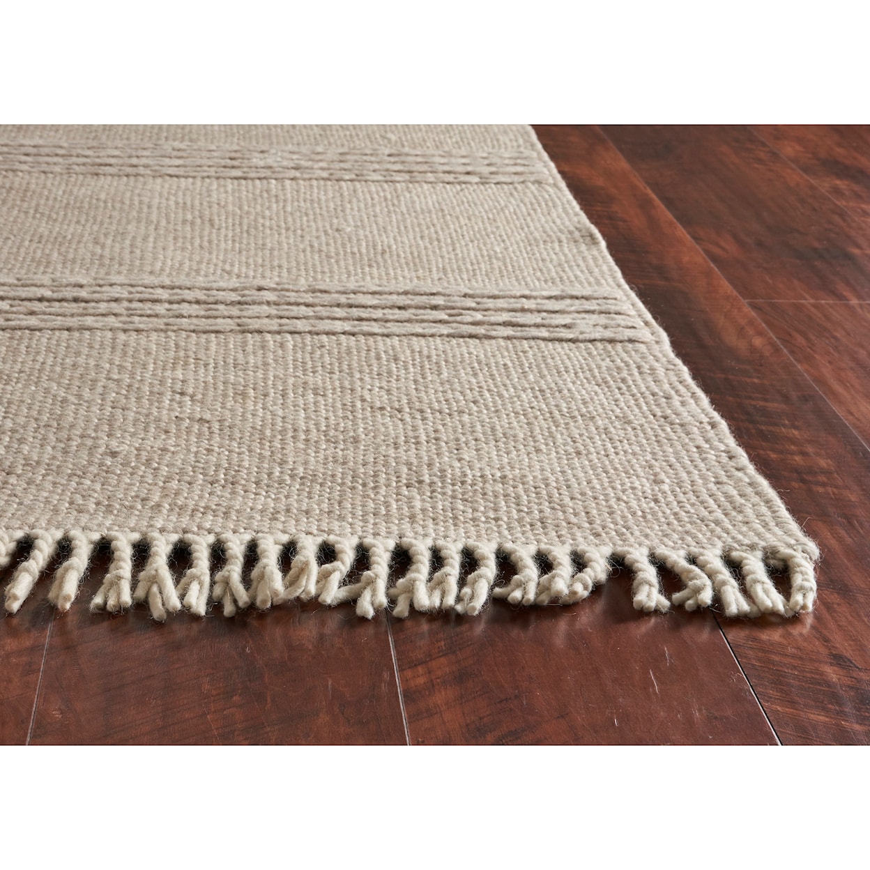 Kas Maui 5' x 8' Natural Cable Knit Rug
