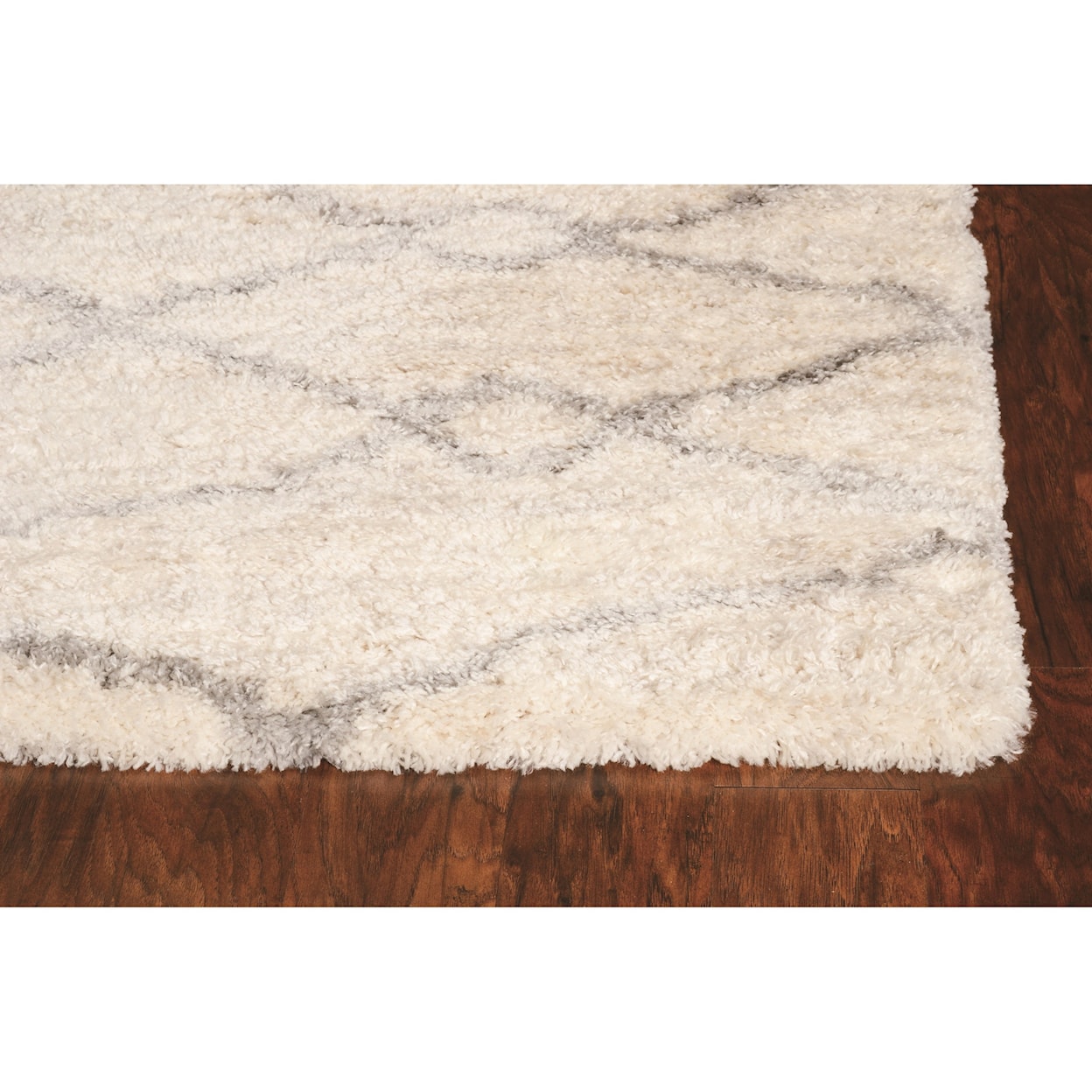 Kas Merino 5'3" x 7'7" Ivory/Grey London Rug